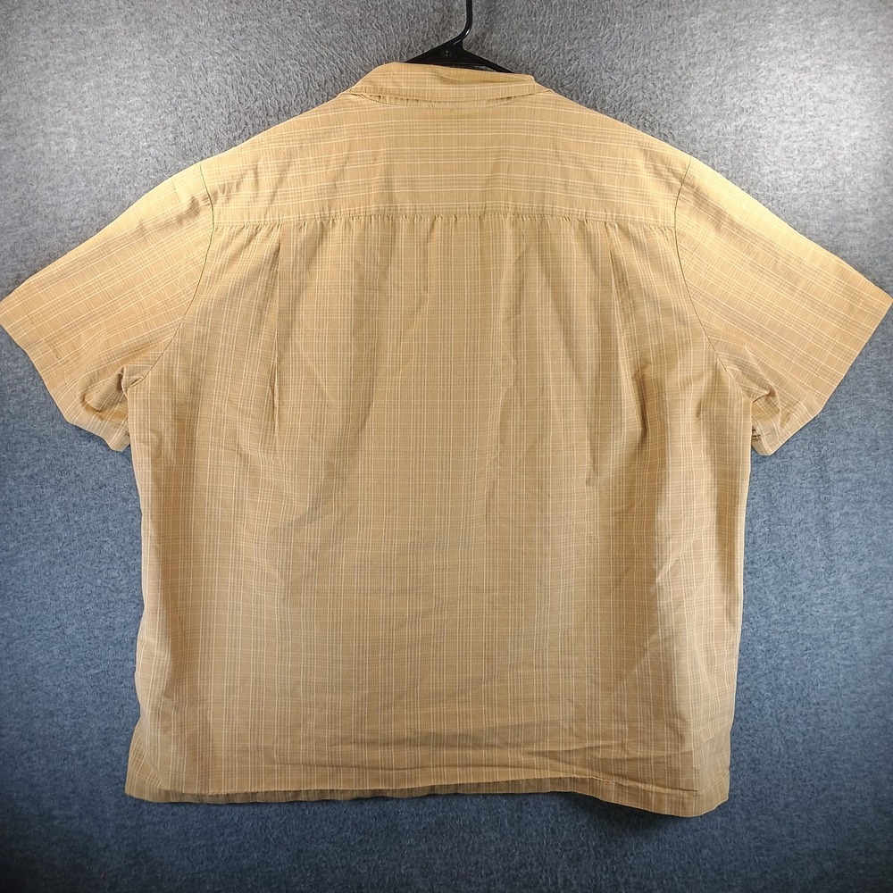 511 Tactical Covert Shirt Mens XXL 2XL Orange Checkered Pocket Short Sleeve - Picture 7 of 10
